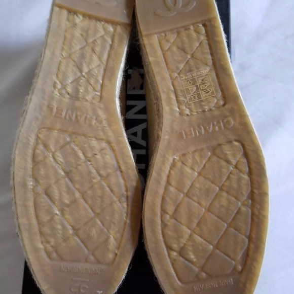 Chanel authentic espadrilles size 38 - Picture 4 of 4